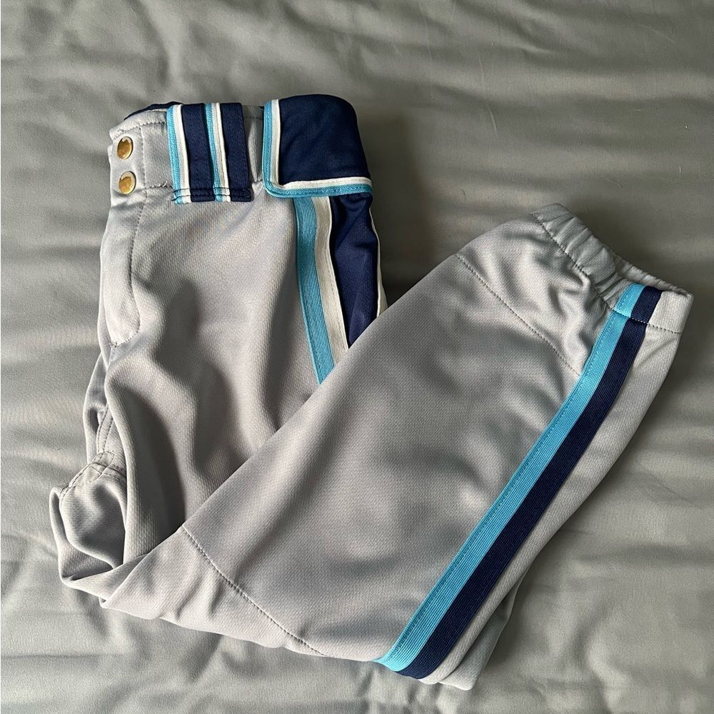 Boombah Womens‎ 30 Grey Polyester Softball Pants